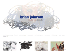 Tablet Screenshot of bjohnsonstudio.com